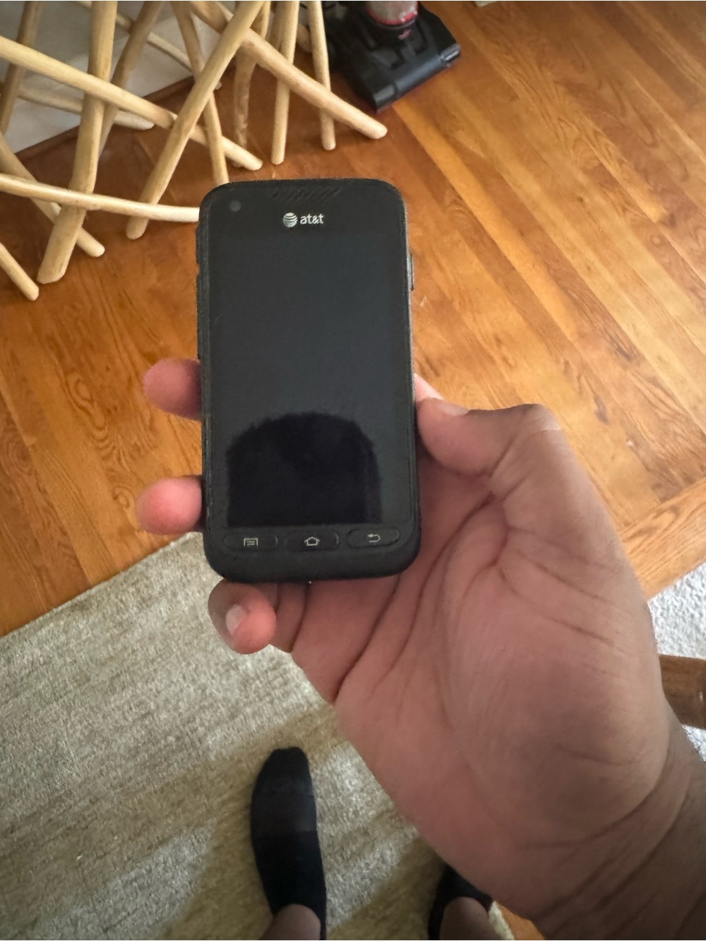 Samsung Galaxy Rugby Pro SGH-I547 AT&T Smartphone – Works – Vintage/Older Model
